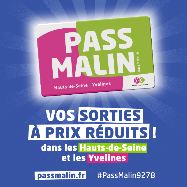 Le Pass Malin Hauts-de-Seine-Yvelines, vos sorties à prix réduits