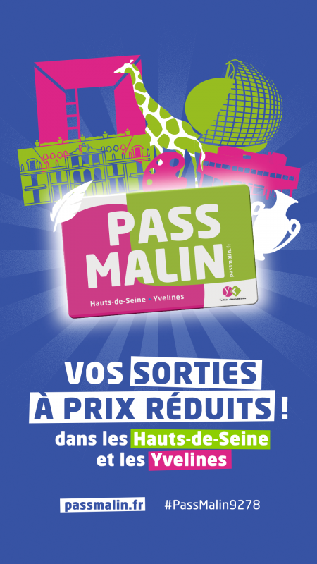 Le Pass Malin Hauts-de-Seine-Yvelines, des réductions toute l'année dans l'ouest parisien